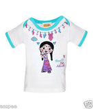 Chhota Bheem Fame Chutki Printed Round Neck Cotton T-Shirt for Baby Boy and Girl
