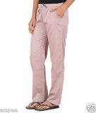 Antshrike Women Cotton Woven Pyjama Nightwear Pant -Pink