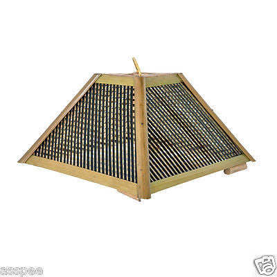 Bamboo Cane Hat Shape Hanging Lamp Shade