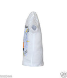 Chhota Bheem Printed Round Neck Cotton White T-Shirt for Baby Boy and Girl