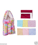 Orange and Orchid Baby Sleeping Bag With Red Color Dry Sheet & Nappy color