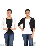 Orange and Orchid Womens Shrugs Pack of 2
