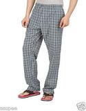Antshrike Men's Cotton Woven Pyjama Night Pant Pack of 2
