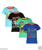 Antshrike Boys Printed Round Neck Cotton Half Sleeve T-Shirt Pack of 4