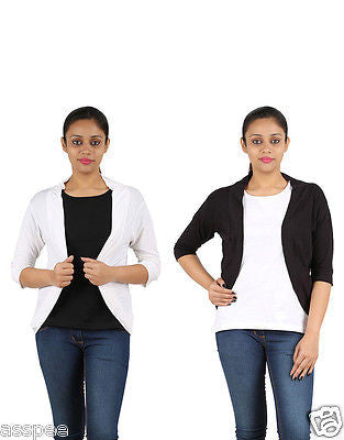 Orange and Orchid Womens Shrugs Pack of 2