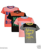 Luke and Lilly Boys Printed Round Neck Cotton Half Sleeve T-Shirt Pack of 4