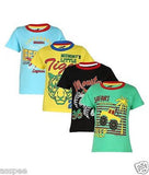 Antshrike Boys Printed Round Neck Cotton Half Sleeve T-Shirt Pack of 4