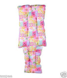 Orange and Orchid Baby Sleeping Bag With  Red Color Dry Sheet & Nappy White
