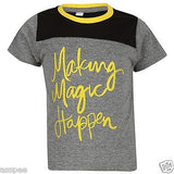 Luke and Lilly Boys Printed Round Neck Cotton Half Sleeve T-Shirt