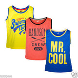 Antshrike Boys Printed Round Neck Cotton Sleeveless T-Shirt Pack of 3