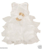 Luke and Lilly  kids  Party wear Designer Princess Girls Frock-White