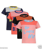 Luke and Lilly Boys Printed Round Neck Cotton Half Sleeve T-Shirt Pack of 4