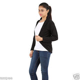 Orange and Orchid Womens Black Shrugs