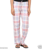 Antshrike Women Cotton Woven Pyjama Nightwear Pant -Orange