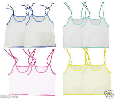 MYKID Printed Top Knot  Baby Jhabla  Pack of 8 - White