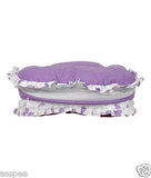 Orange And Orchid Cotton Mosquito Net Bed With Orange Color Dry Sheet & Nappy