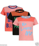 Luke and Lilly Boys Printed Round Neck Cotton Half Sleeve T-Shirt Pack of 3