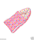 Orange and Orchid Baby Bedding Set Cum Sleeping Bag,Bed For Just Born