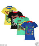 Antshrike Boys Printed Round Neck Cotton Half Sleeve T-Shirt Pack of 4