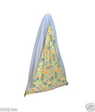 Orange and Orchid Baby Jhula,Bedding Sets Cradle for Just Born New Born with Mos