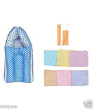 Orange and Orchid Baby Sleeping Bag With Orange Color Dry Sheet & Nappy color