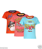 Antshrike Boys Printed Round Neck Cotton Half Sleeve T-Shirt Pack of 3