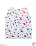 Orange and Orchid Printed Button Type Baby Jhabla Pack of 4