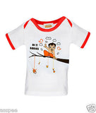 Chhota Bheem Printed Round Neck Cotton T-Shirt for Baby Boy and Girl