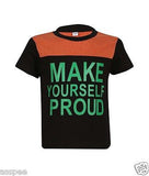 Luke and Lilly Boys Printed Round Neck Cotton Half Sleeve T-Shirt Pack of 2