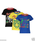 Antshrike Boys Printed Round Neck Cotton Half Sleeve T-Shirt Pack of 3