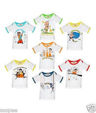 Chhota Bheem Printed Round Neck Cotton T-Shirt for Baby Boy and Girl - Pack of 7