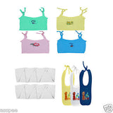 MYKID Combo Gift Set of Baby Jabla Nappies and Bibs for Just Born