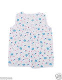 Orange and Orchid Printed Front Knot Baby Jhabla Pack of 8