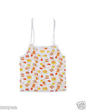 Orange and Orchid Printed Top Knot Baby Jhabla Pack of 8