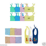 MYKID Combo Gift Set of Baby Jabla Nappies and Bibs for Just Born