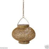Luke and Lilly Bamboo Wire Craft Spiral Hang Lamp