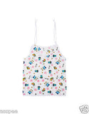 Orange and Orchid Printed Top Knot Baby Jhabla Pack of 4 - White