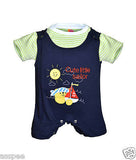 Orange and Orchid  Baby Boys Cotton Tops & Bottoms Sets