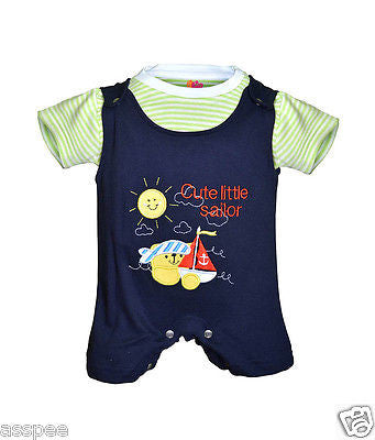 Orange and Orchid  Baby Boys Cotton Tops & Bottoms Sets
