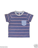 Orange and Orchid Kids Cotton Striped T-shirt Pack of 3