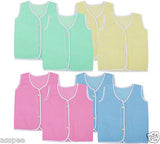MYKID Printed Button Down Baby Jhabla  Pack of 8