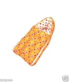 Orange and Orchid Baby Bedding Set Cum Sleeping Bag,Bed For Just Born