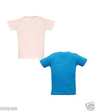 Chhota Bheem Printed Round Neck Cotton T-Shirt for Baby Boy and Girl Pack of 2