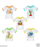 Chhota Bheem Printed Round Neck Cotton T-Shirt for Baby Boy and Girl - Pack of 5