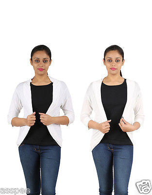 Orange and Orchid Womens Shrugs Pack of 2