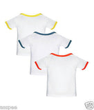 Chhota Bheem Printed Round Neck Cotton T-Shirt for Baby Boy and Girl - Pack of 3