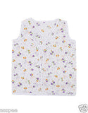 Orange and Orchid Printed Front Knot Baby Jhabla Pack of 8