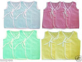 MY KID Baby Jhabla, Vest for Just born - Pack of 8