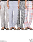 Antshrike Pack of 3 Cotton Woven Women Pyjama Nightwear Pant