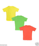 Chhota Bheem Printed Round Neck Cotton T-Shirt for Baby Boy and Girl Pack of 3
